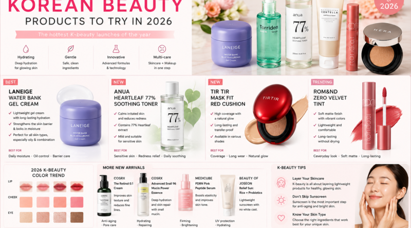 Korean Cosmetics K-Beauty 2026