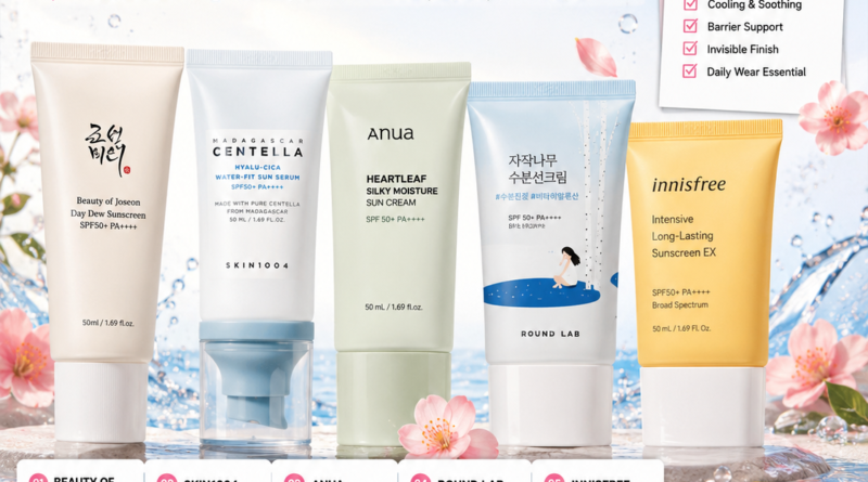 Best New Korean Sunscreens of 2026: Top K-Beauty SPF Launches You Need This Summer