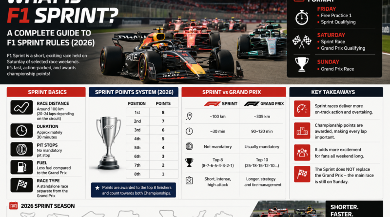 What Is F1 Sprint? Complete Guide to Sprint Rules and Race Format (2026)