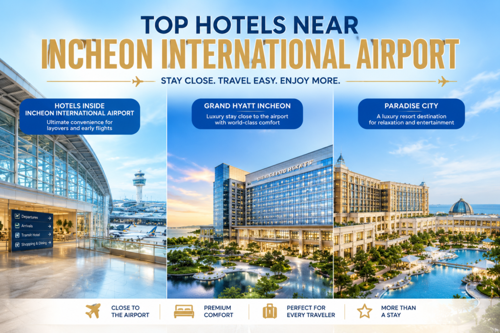 Where to Stay Near Incheon Airport: Best Hotels in Yeongjongdo and Seoul Station 생성된 이미지 1 (10)