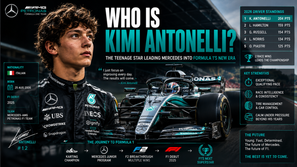 Who Is Kimi Antonelli? The Teenage Star Leading Mercedes Into Formula 1's New Era 생성된 이미지 1 (15)