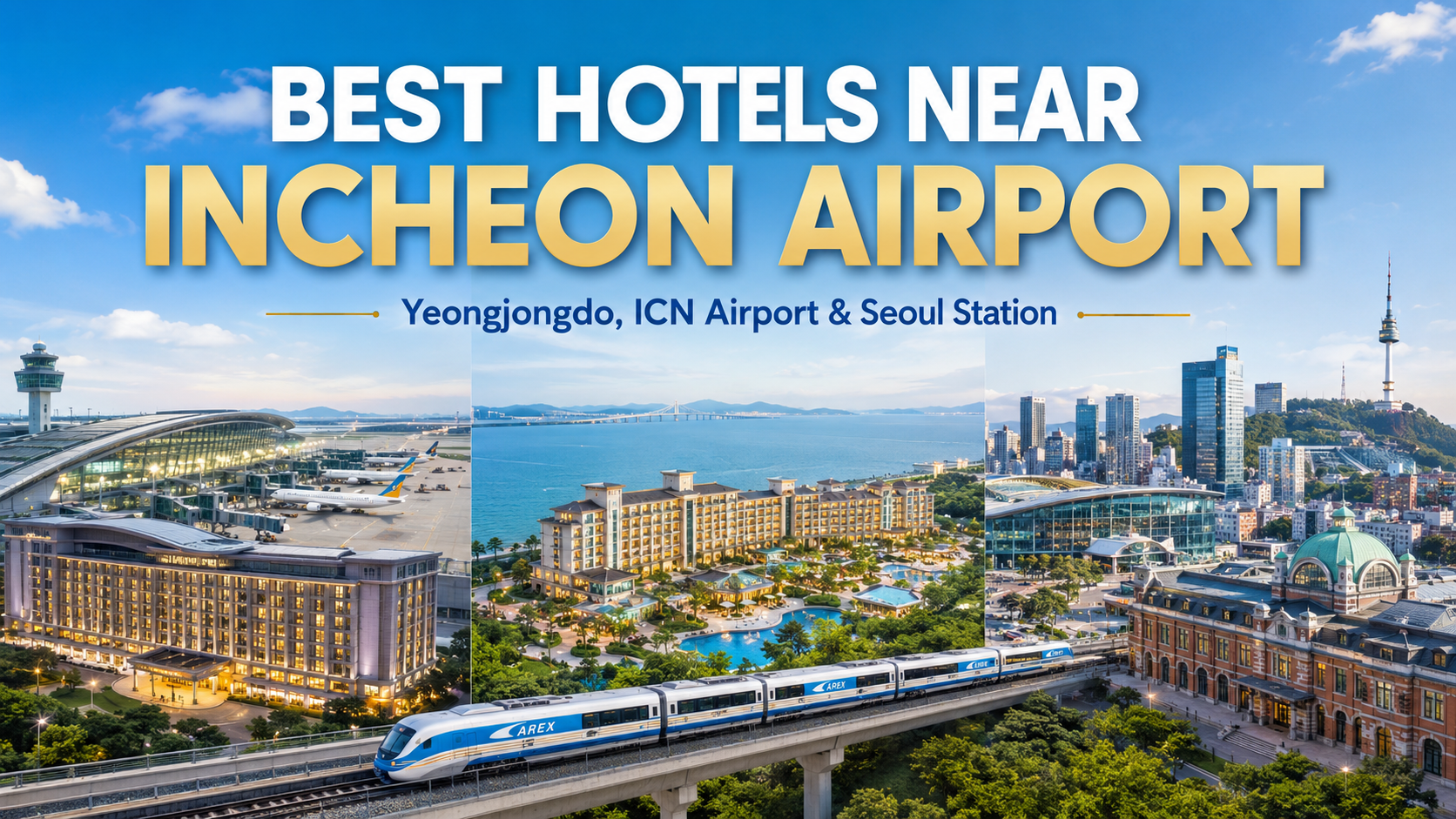 Where to Stay Near Incheon Airport: Best Hotels in Yeongjongdo and Seoul Station